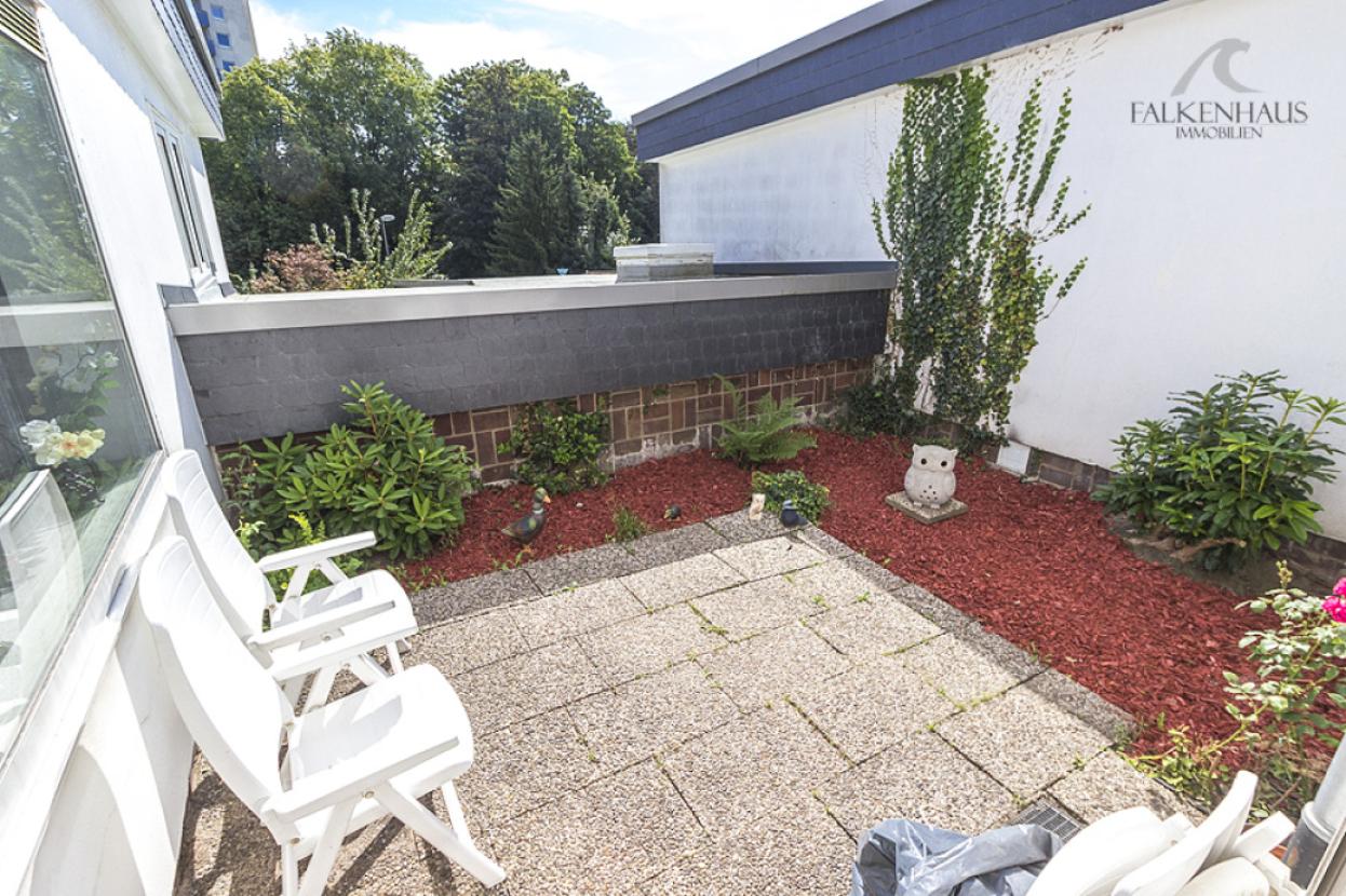 Sehr gepflegte Terrasse 