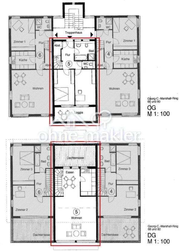 Grundriss Lage im Haus