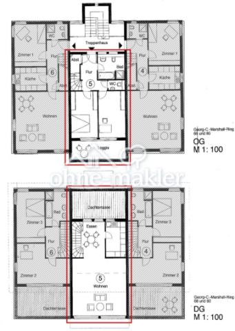 Grundriss Lage im Haus