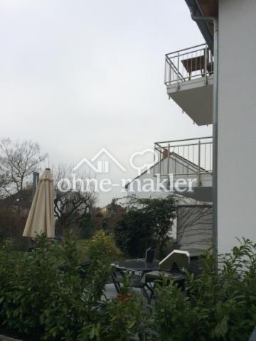 Seitenansicht Balkone