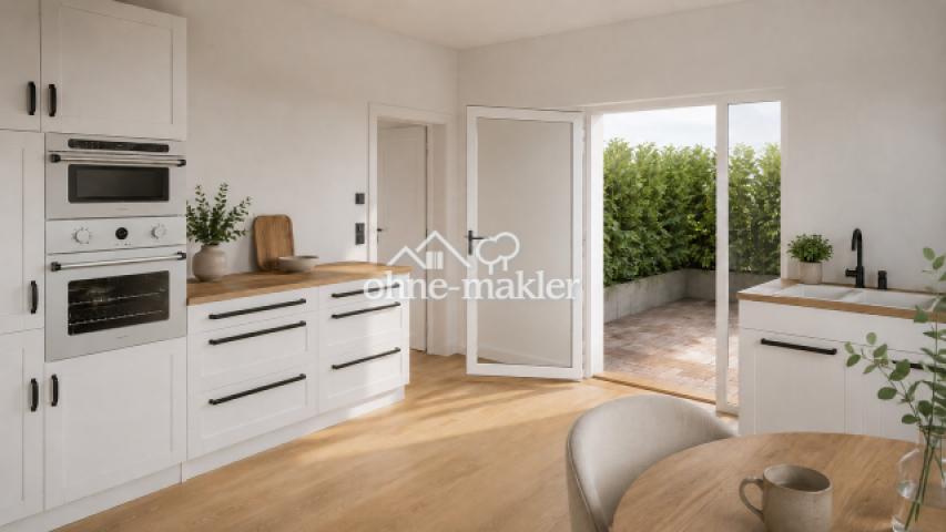 Küche / Zugang Dachterrasse
