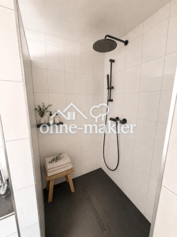 Ebenerdige Dusche