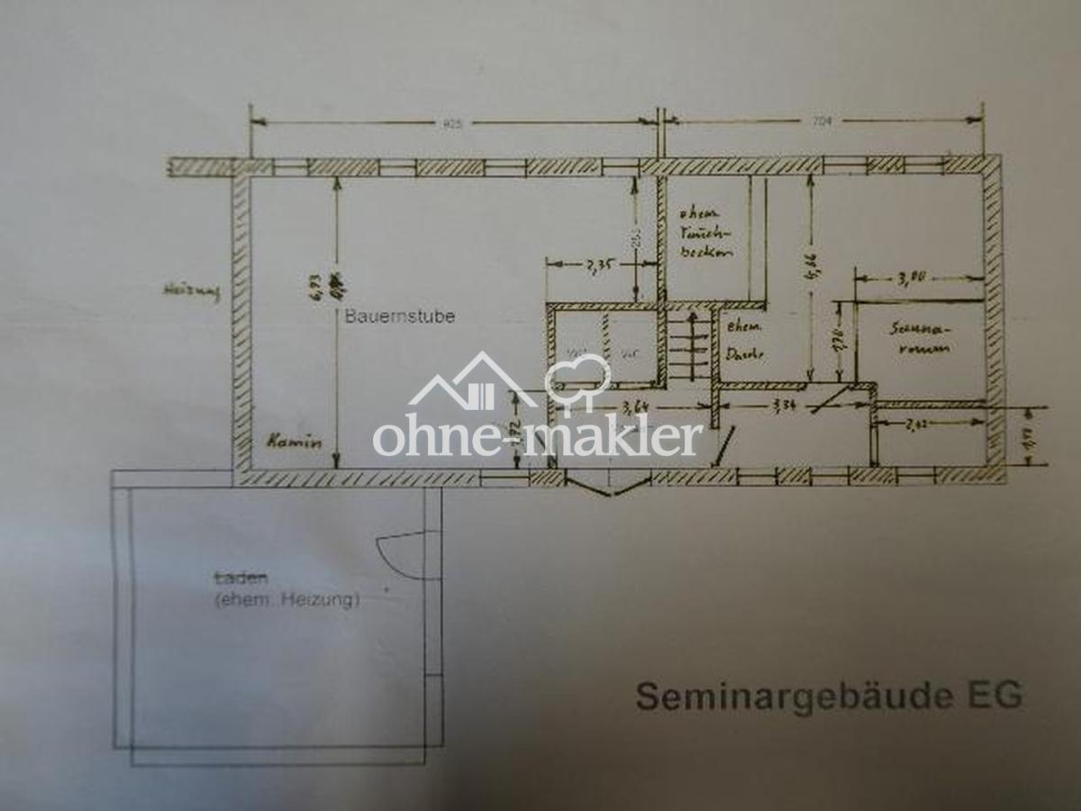Seminargebäude Erdgeschoß