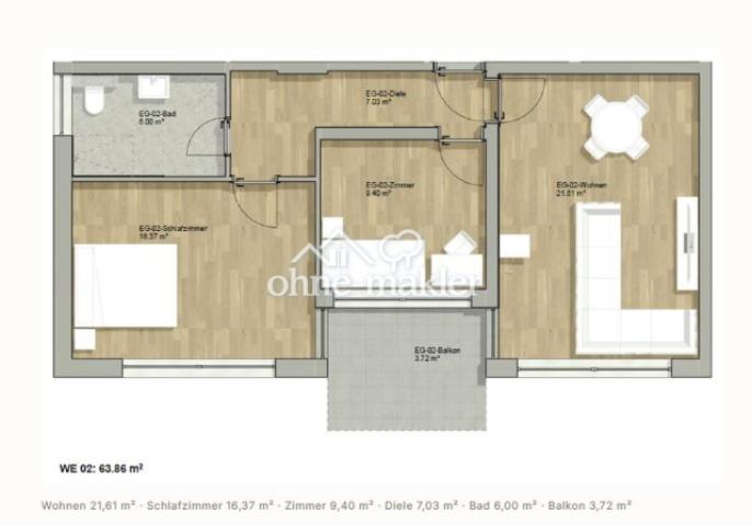 Grundriss Wohnung