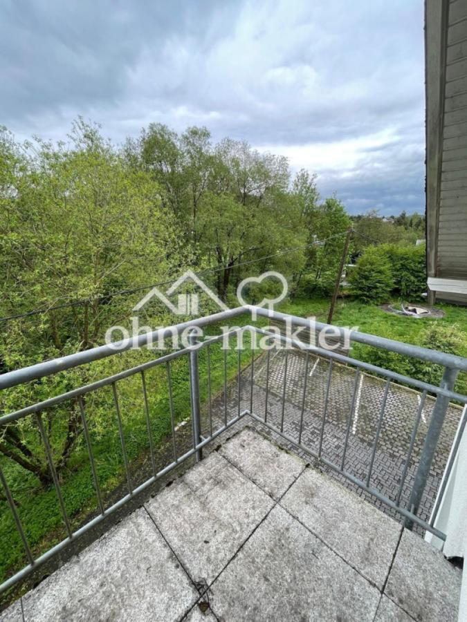 Blick vom Balkon