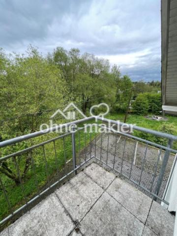 Blick vom Balkon
