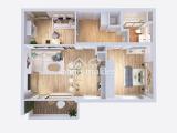 Grundriss 3-D