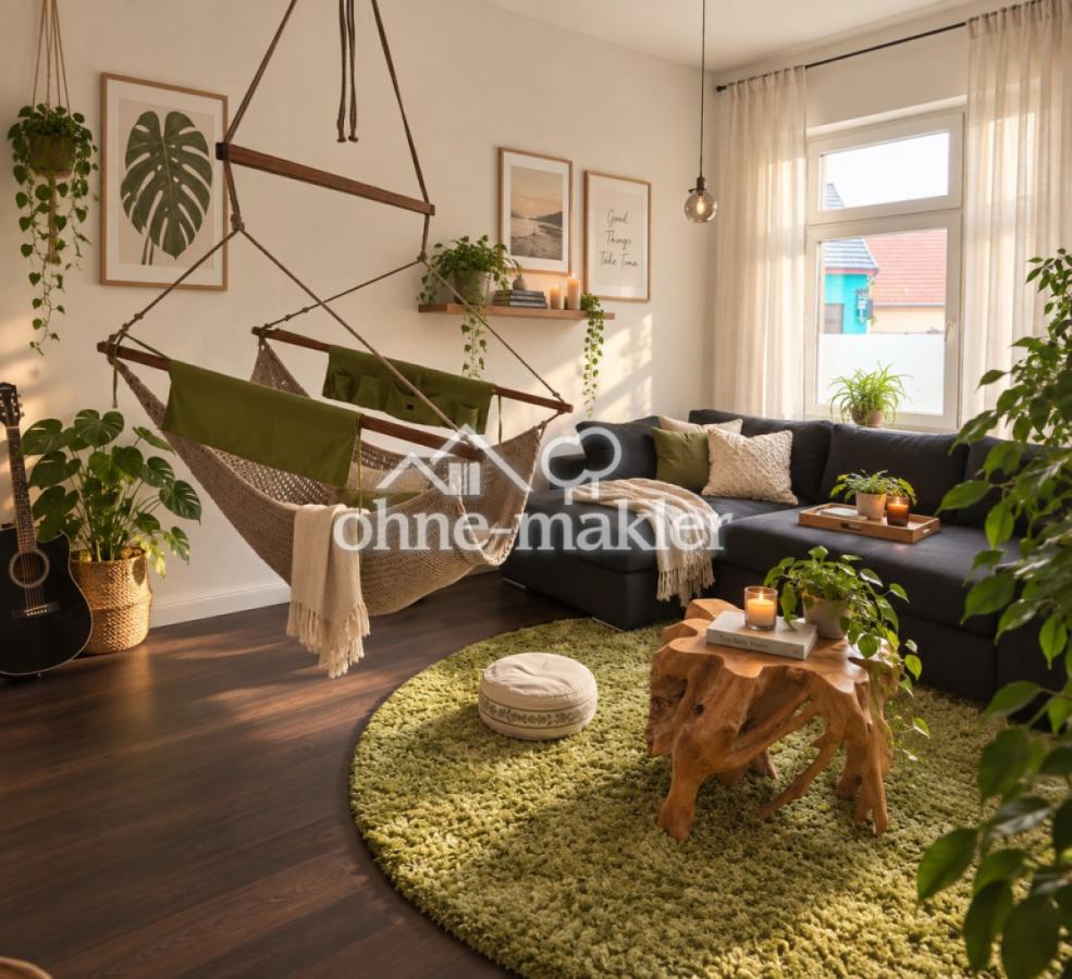 Hochparterre Wohnzimmer