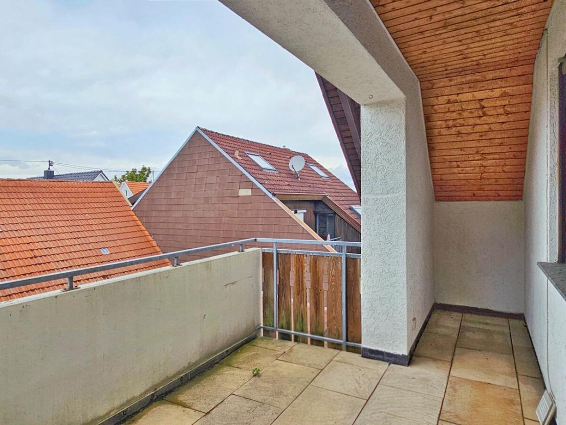 Dachgeschoss Balkon