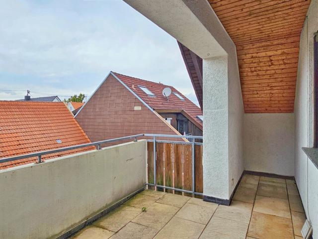 Dachgeschoss Balkon