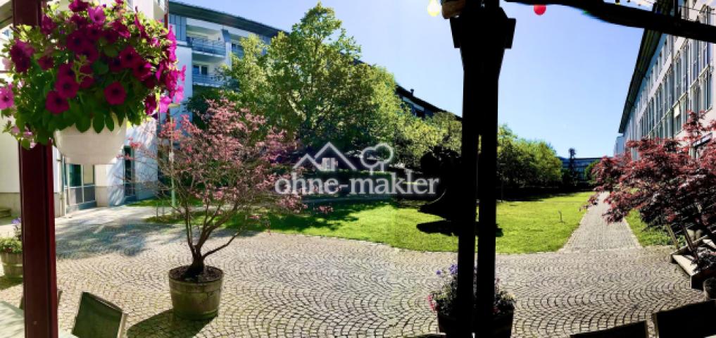 geschützter Innengarten