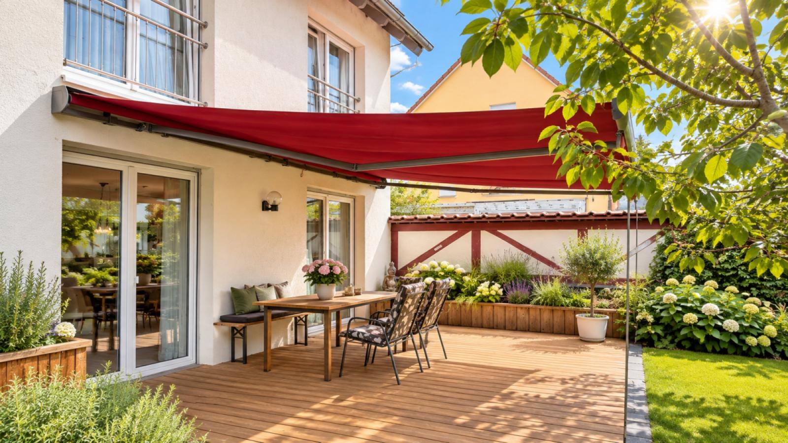 Gartengrillecke