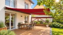 Gartengrillecke