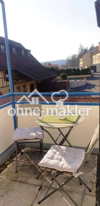 gemütlicher Balkon