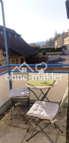 gemütlicher Balkon