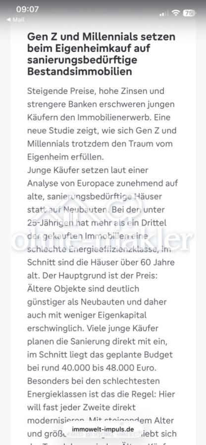 Jung kauf Sanierungsobjekte