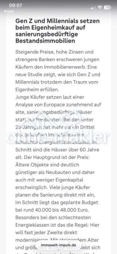 Jung kauf Sanierungsobjekte
