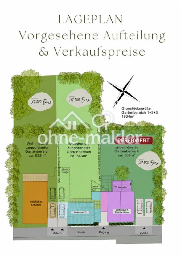 Lageplan & Aufteilung