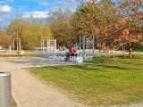 neue Fitnessanlage, fußläufig