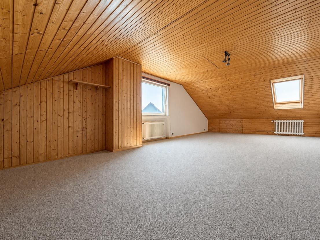Ausgebauter Dachboden
