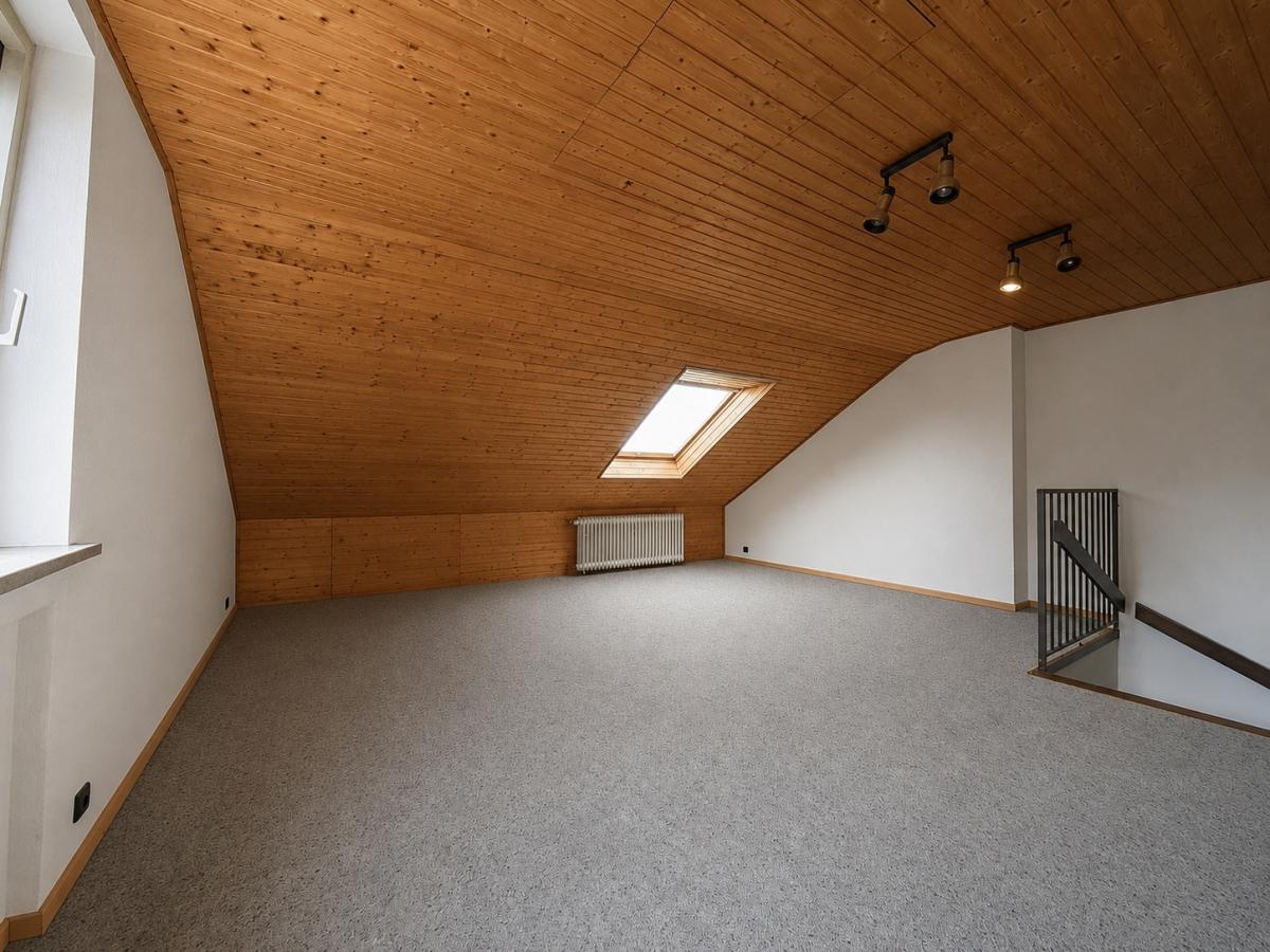 Ausgebauter Dachboden