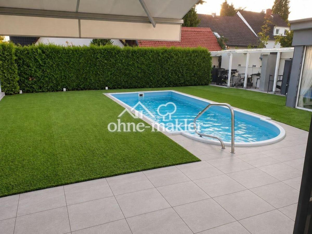 Terrasse + Pool + Garten