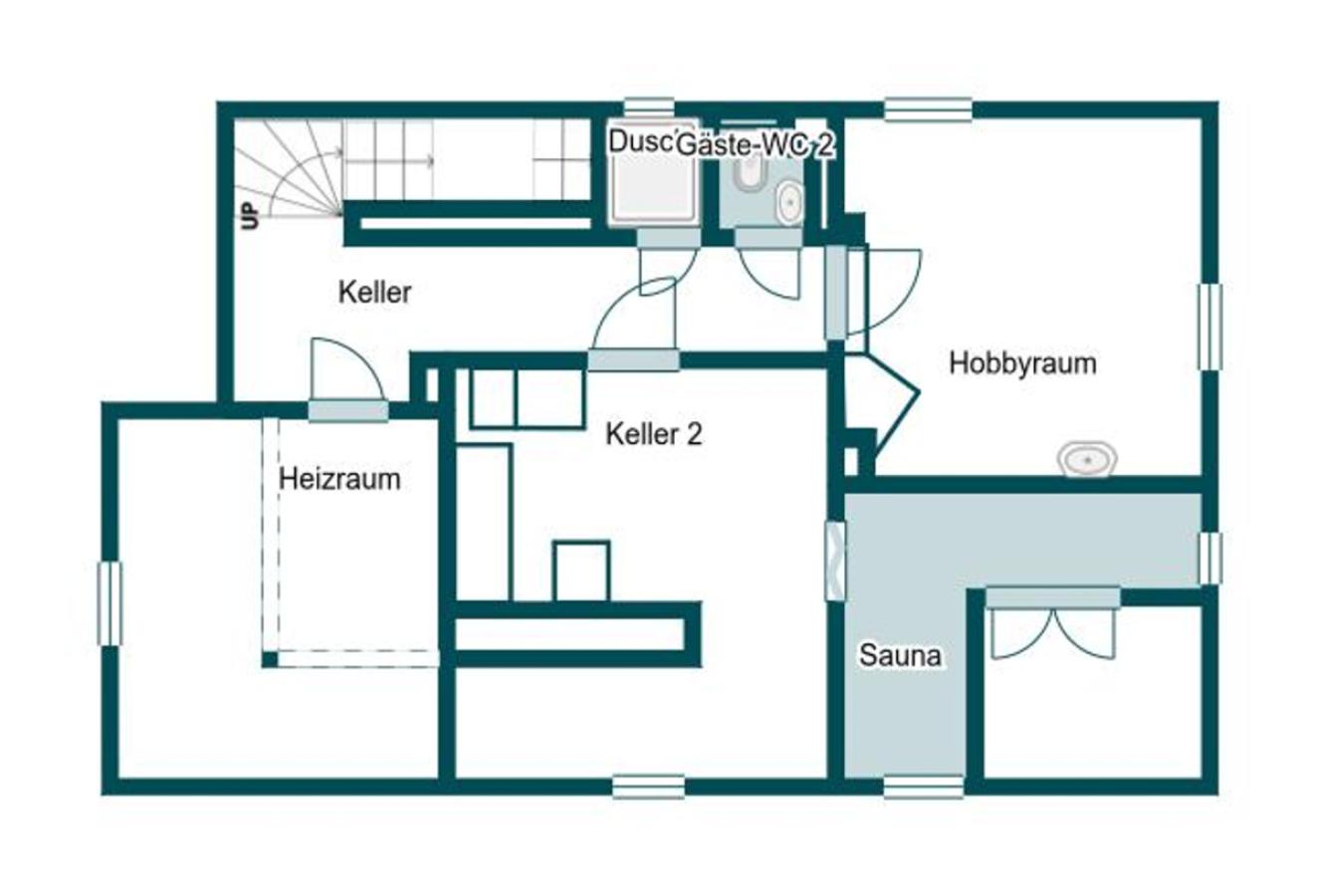 Grundriss Skizze UG
