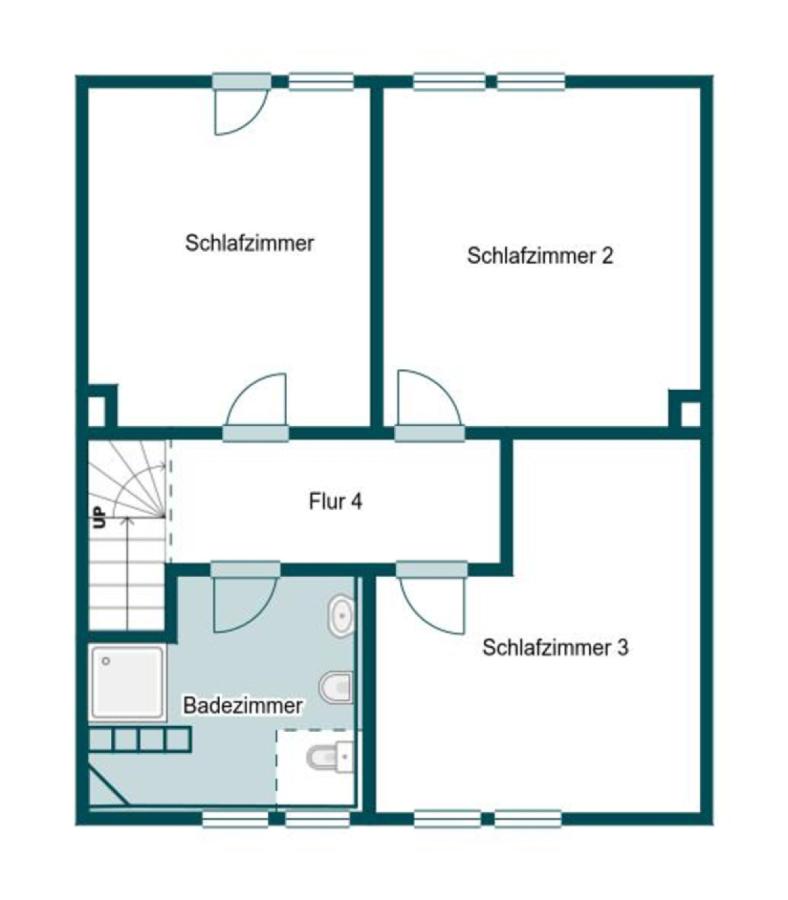 Grundriss Skizze 1.OG