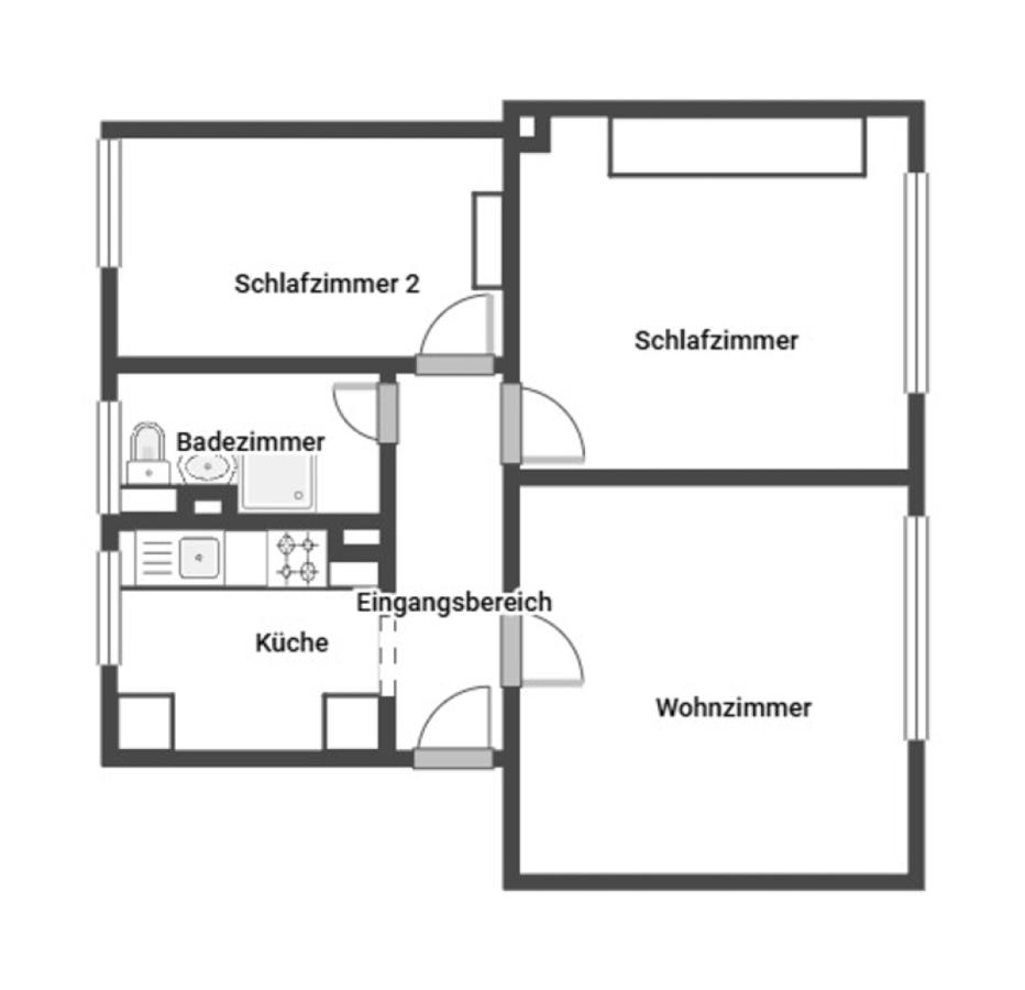 Grundriss Skizze