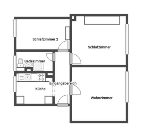 Grundriss Skizze