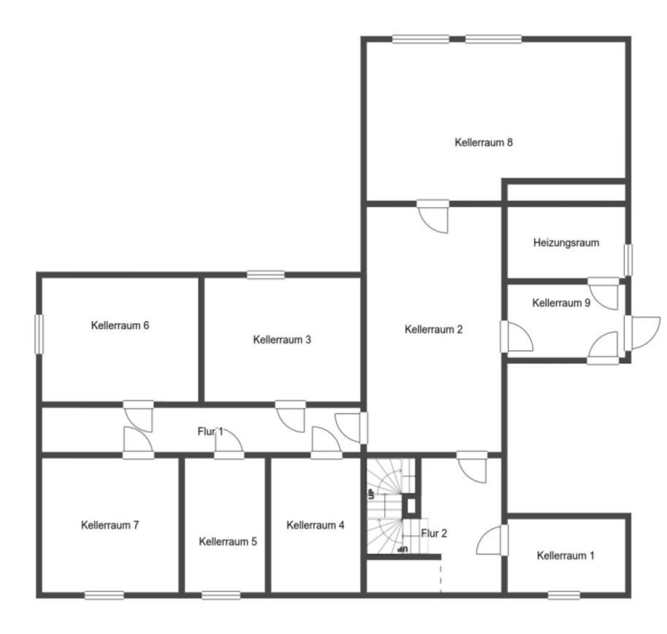 Grundriss Skizze UG