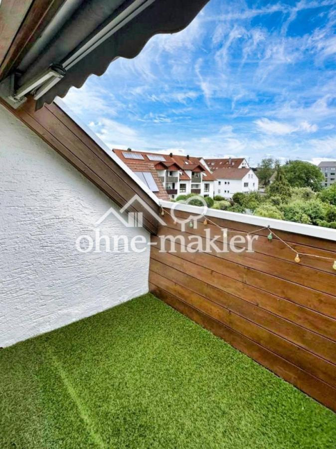 Balkon mit Aussicht