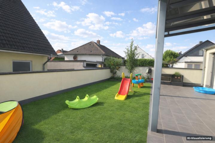 KI-Visualisierung – Garten