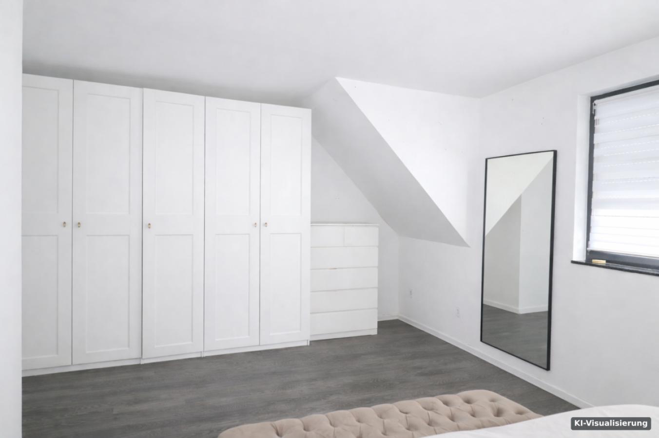 KI-Visualisierung – Schlafzimmer