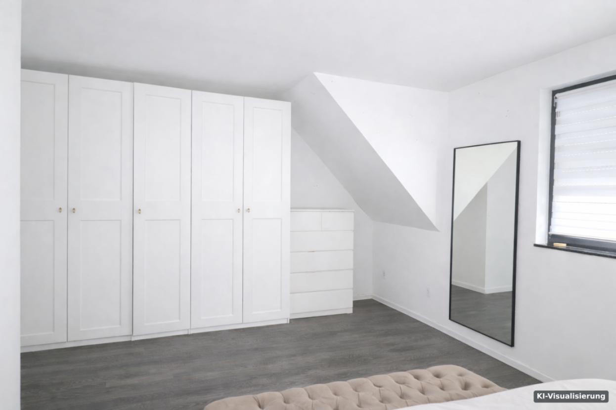 KI-Visualisierung – Schlafzimmer