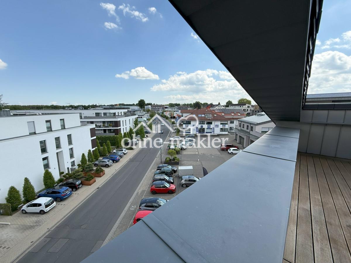 Aussicht von der Dachterrasse