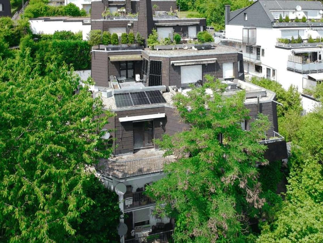 Terrassenwohnung mit Fernblick