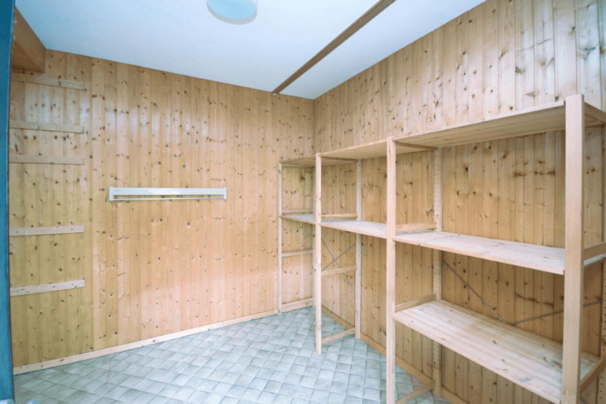 8m² großer, separater Abstellraum