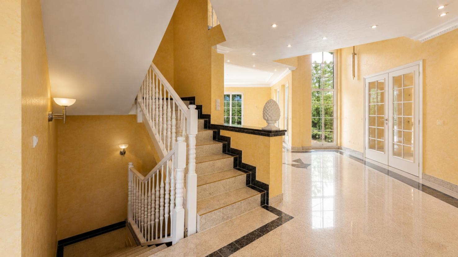 Wohnen mit offener Treppe