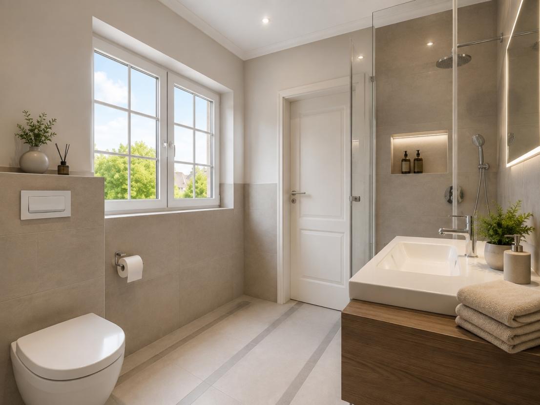 Duschbad en suite - Bsp. renov