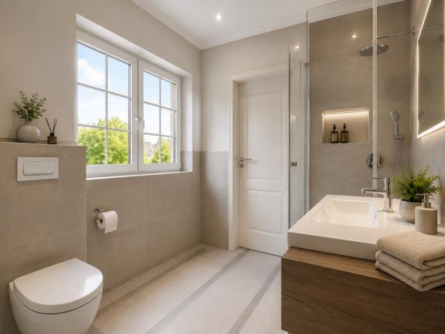 Duschbad en suite - Bsp. renov