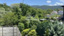 Blick vom Balkon