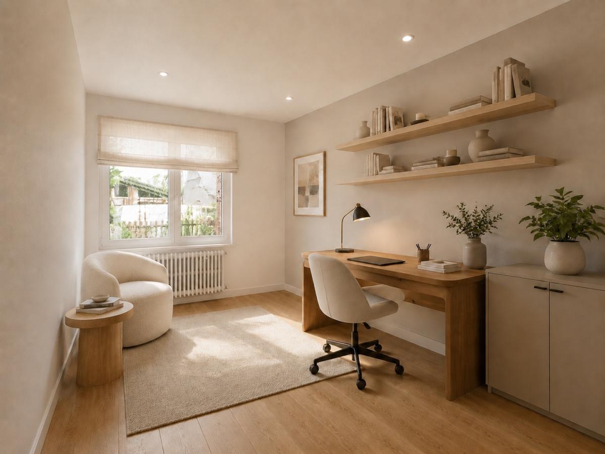 Arbeitszimmer (gestaged)