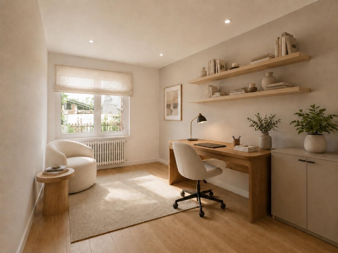 Arbeitszimmer (gestaged)