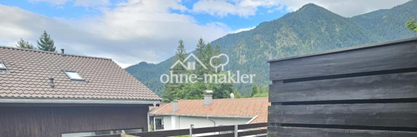 Bergblick von der Terrasse