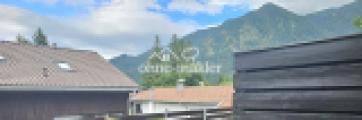 Bergblick von der Terrasse