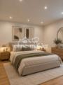 Schlafzimmer mit KI möbliert