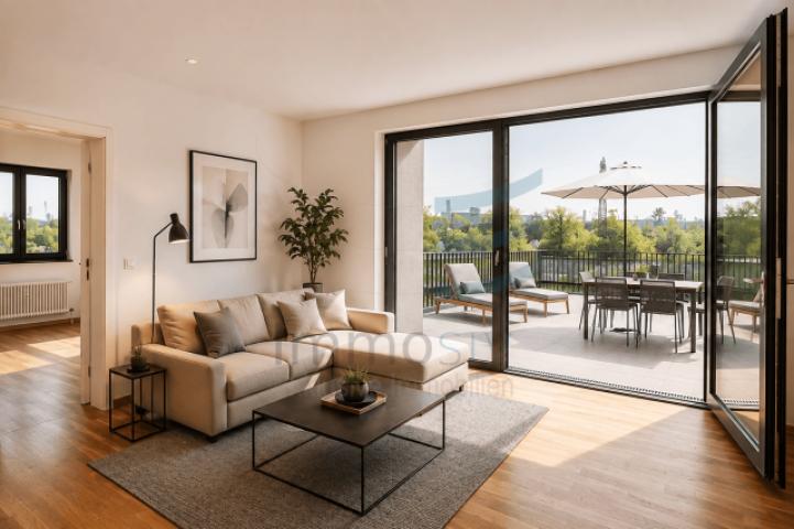 Wohnzimmer Terrasse (KI generiert)