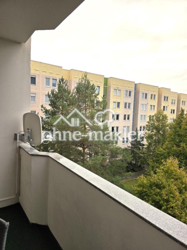 Blick vom Balkon