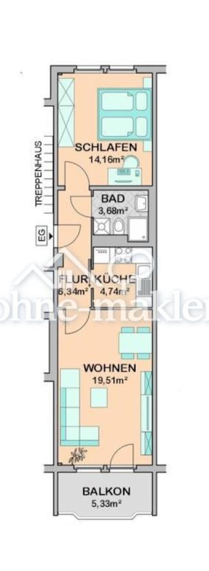Grundriss zur Wohnung